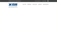 Desktop Screenshot of ismpv.com